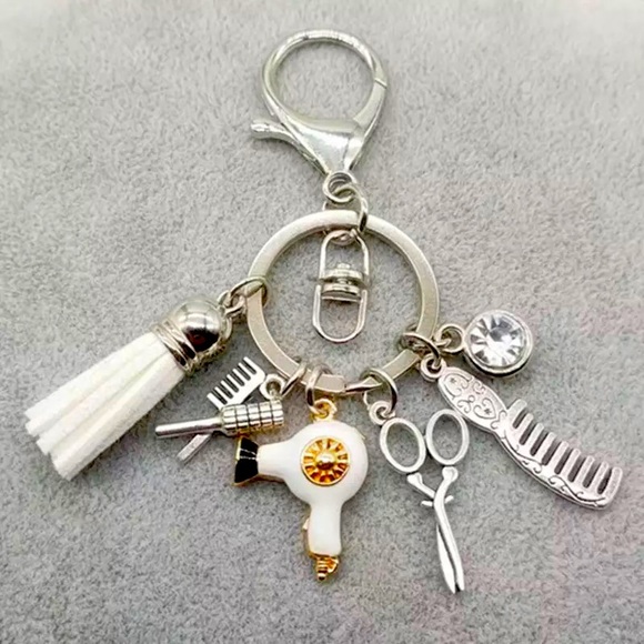 New Hairdresser / Hair accessories Key Chain - Picture 2 of 5